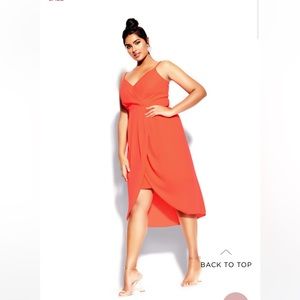 NWT CITY CHIC dress size 18